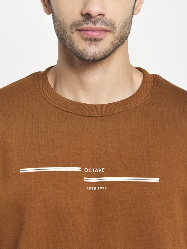 Men Brown Sweatshirt