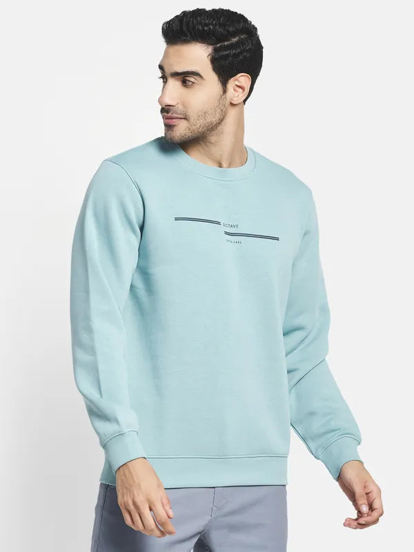 Men Blue Sweatshirt