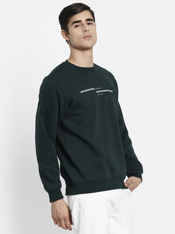 Men Green Sweatshirt