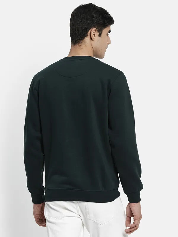 Men Green Sweatshirt