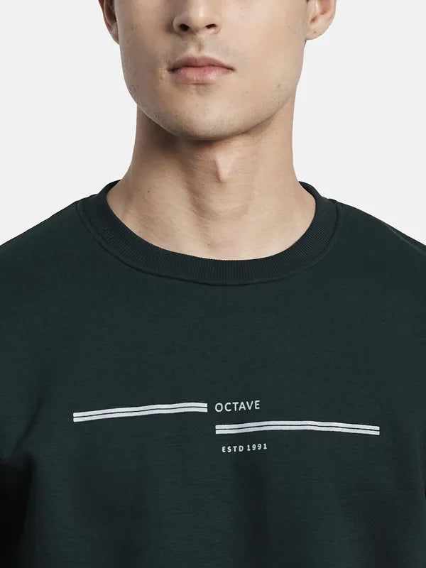 Men Green Sweatshirt