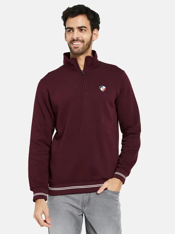 Octave High Neck Fleece Sweatshirt