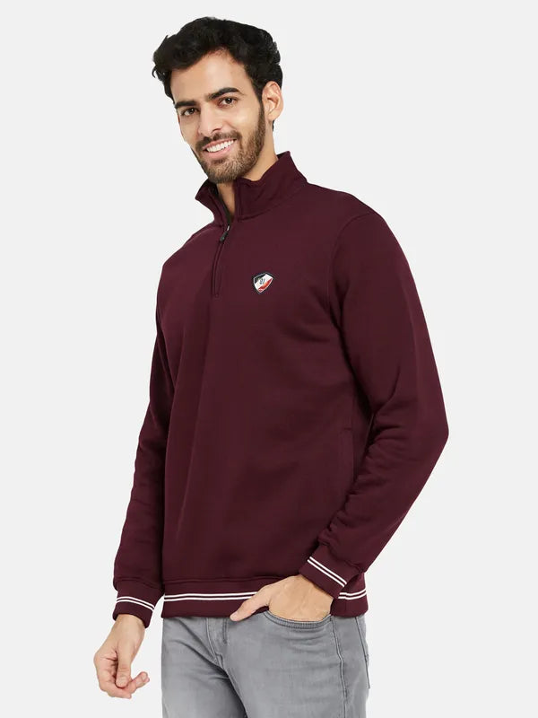 Octave High Neck Fleece Sweatshirt