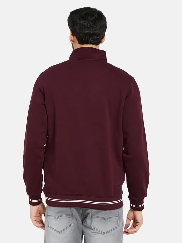 Octave High Neck Fleece Sweatshirt
