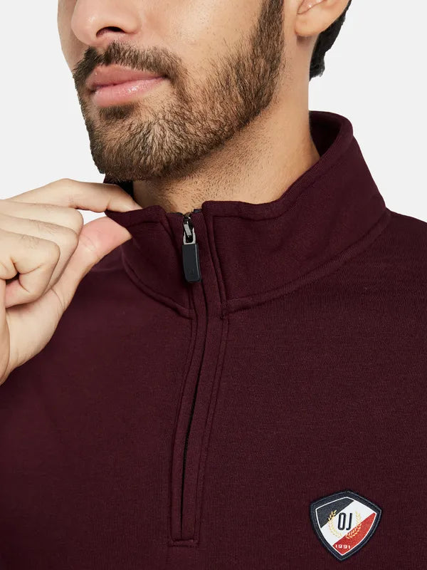 Octave High Neck Fleece Sweatshirt
