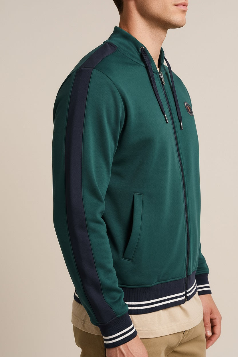 Octave Men Solid Hooded Sweatshirt