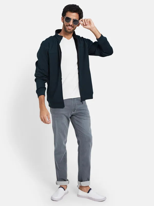 Octave Mock Neck Fleece Sweatshirt