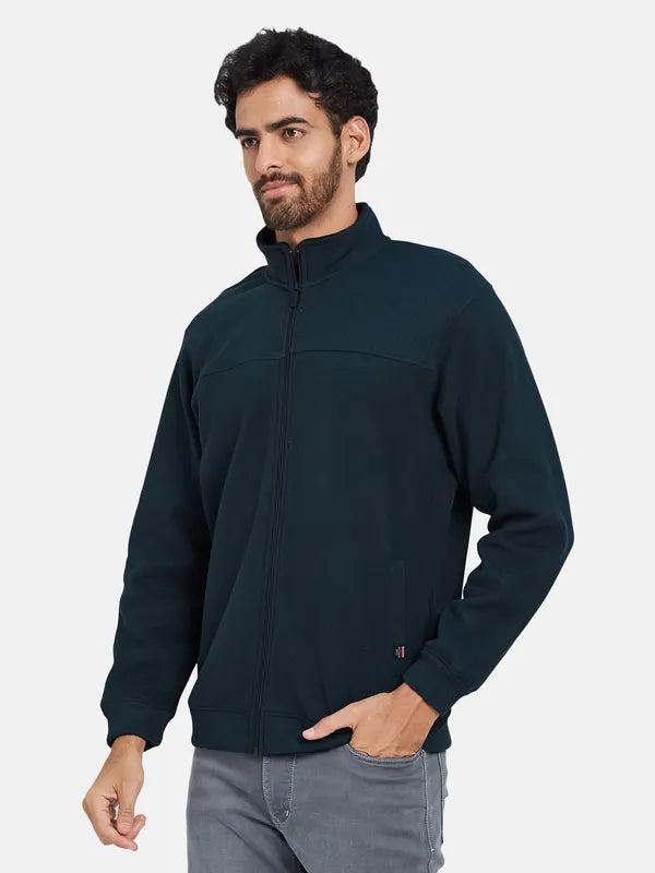 Octave Mock Neck Fleece Sweatshirt