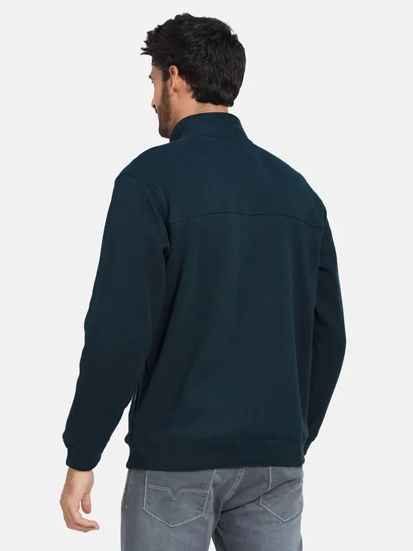 Octave Mock Neck Fleece Sweatshirt