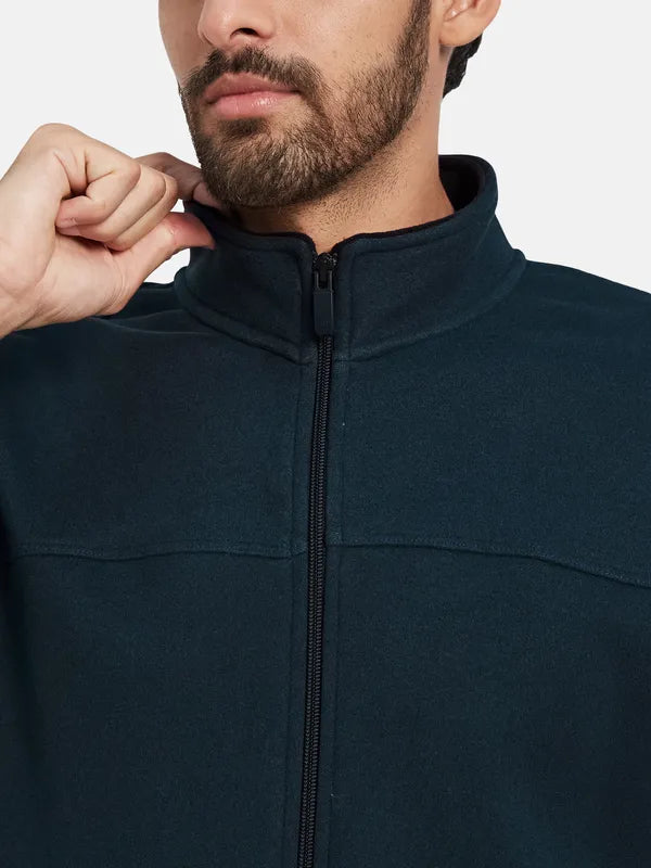 Octave Mock Neck Fleece Sweatshirt