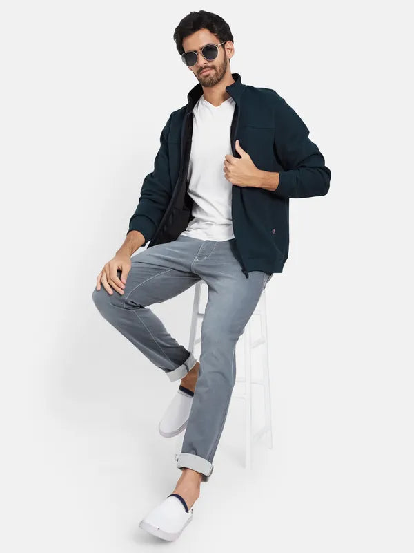 Octave Mock Neck Fleece Sweatshirt