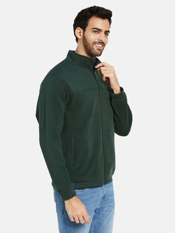 Octave Mock Collar Fleece Sweatshirt