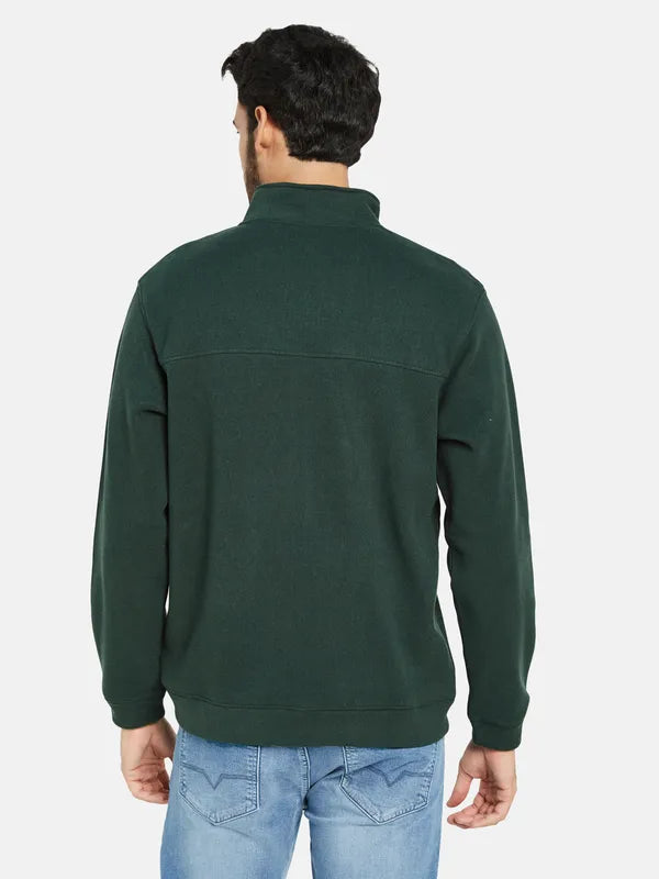 Octave Mock Collar Fleece Sweatshirt