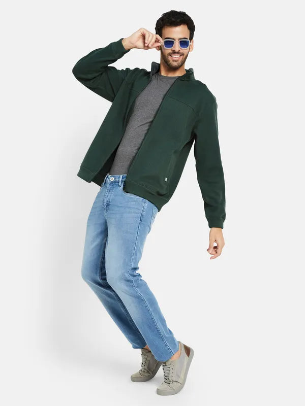 Octave Mock Collar Fleece Sweatshirt