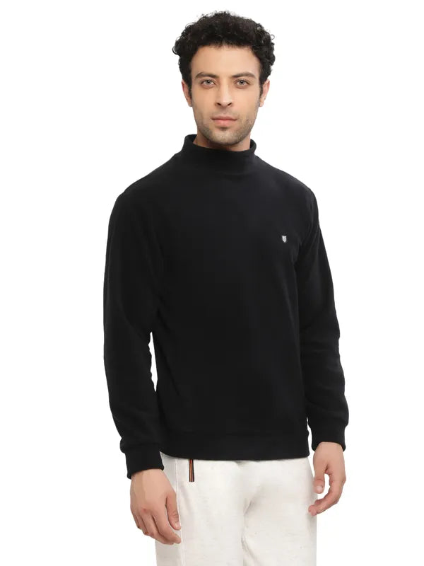 Octave Men Navy Blue Sweatshirt
