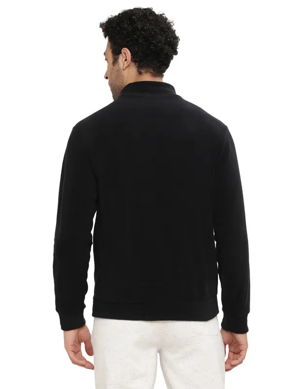 Octave Men Navy Blue Sweatshirt