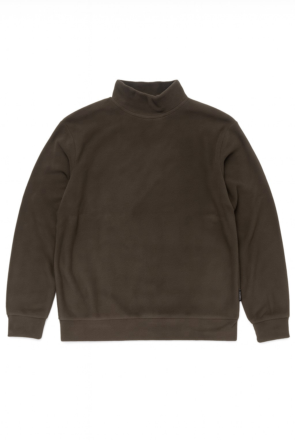 Octave Men Solid High Neck Sweatshirt