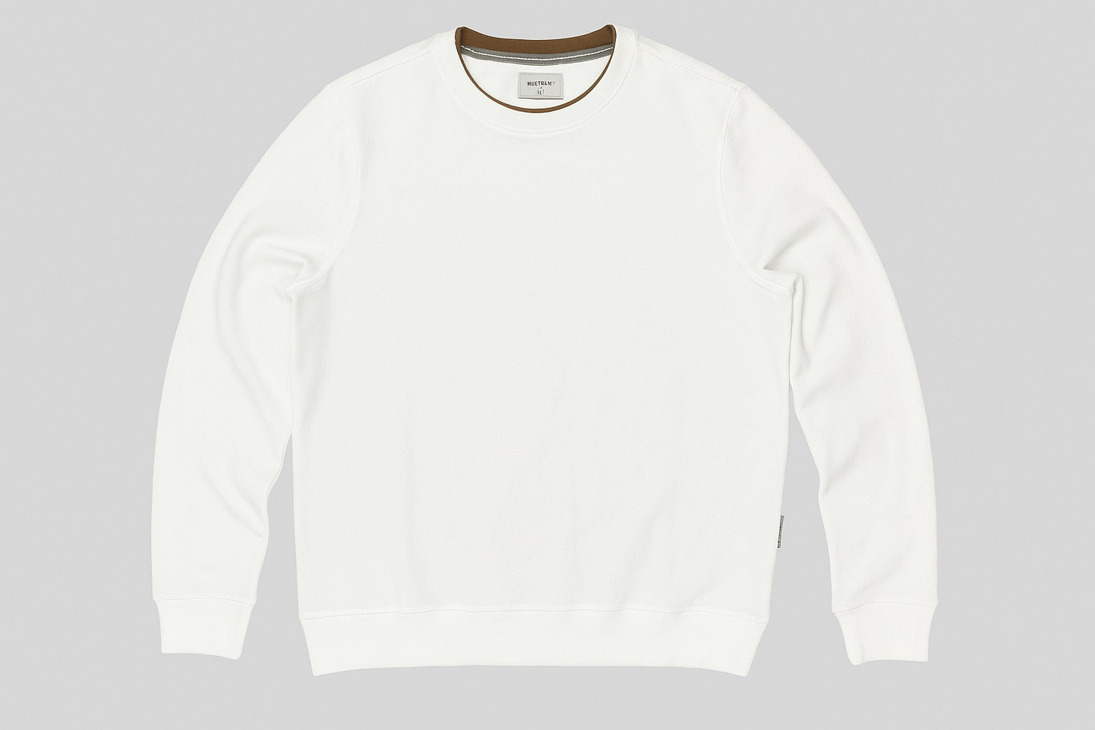 Octave Men Solid Round Neck Sweatshirt