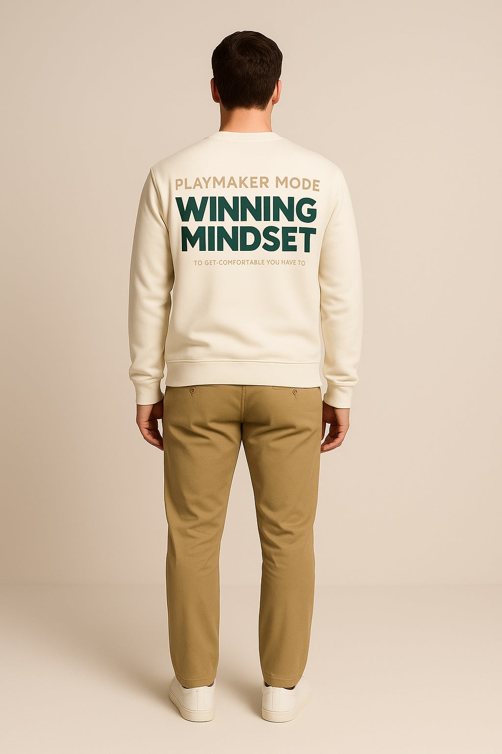 Octave Men Printed Round Neck Sweatshirt