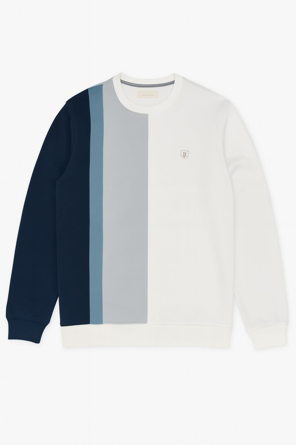 Octave Men Colourblocked Round Neck Sweatshirt