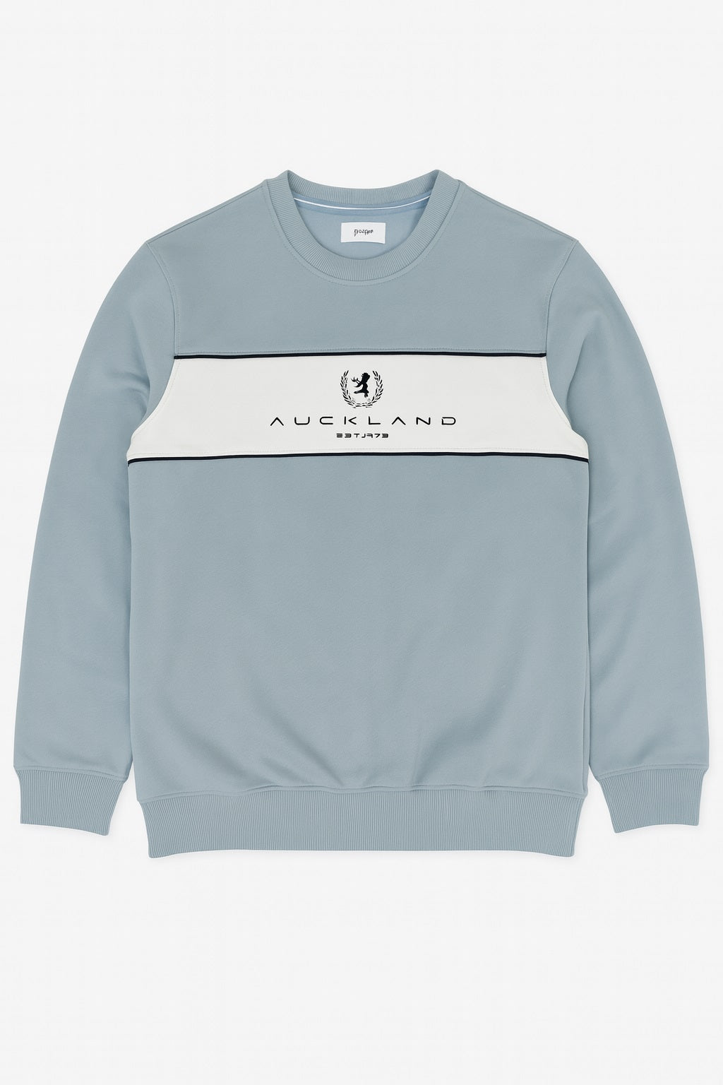 Octave Men Colourblocked Round Neck Sweatshirt
