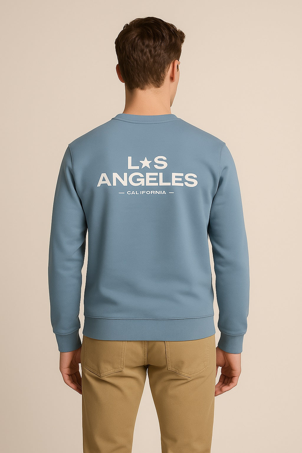 Octave Men Printed Round Neck Sweatshirt