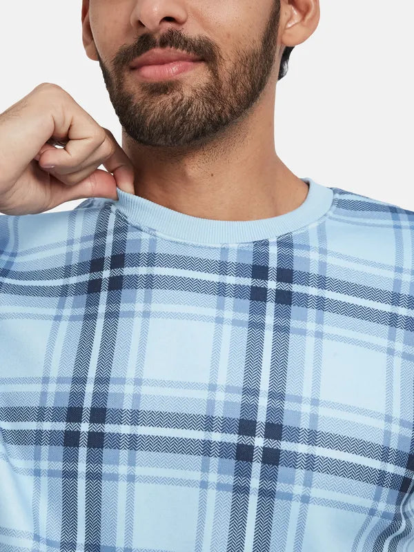 Octave Checked Fleece Pullover