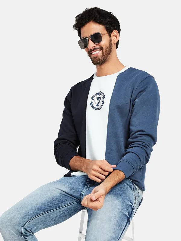 Octave Colourblocked Fleece Sweatshirt