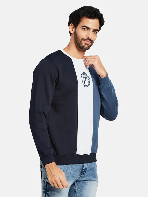 Octave Colourblocked Fleece Sweatshirt
