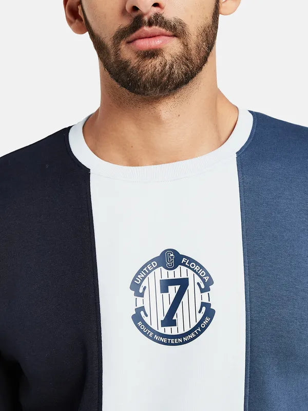 Octave Colourblocked Fleece Sweatshirt