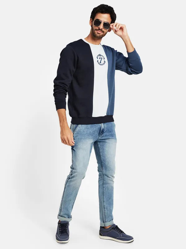 Octave Colourblocked Fleece Sweatshirt