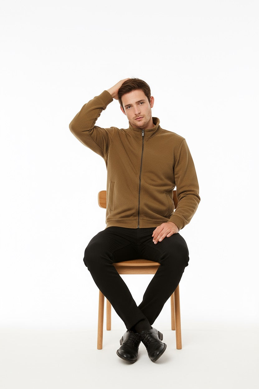 Men Solid Sweatshirt