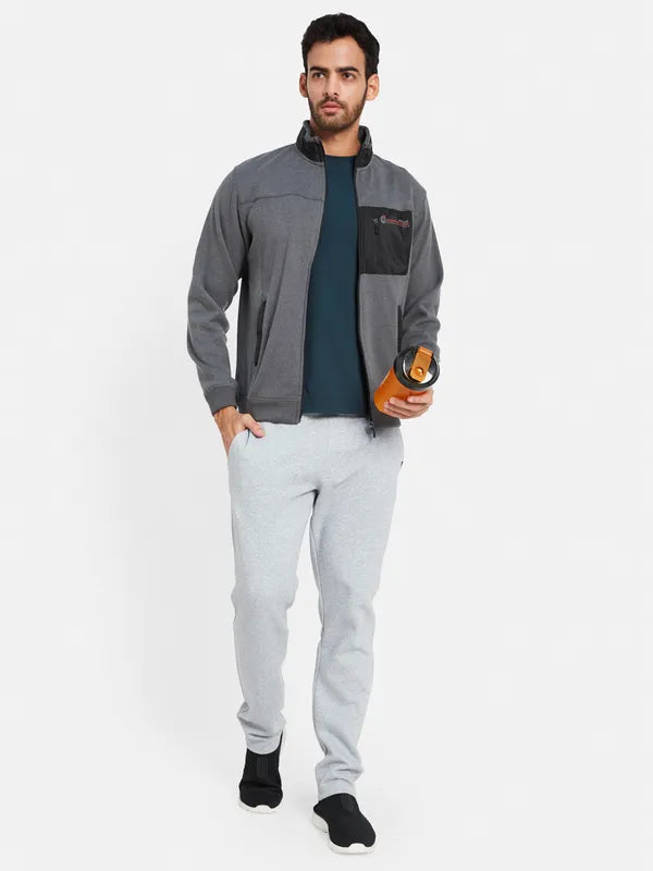 Octave Men Grey Sweatshirt