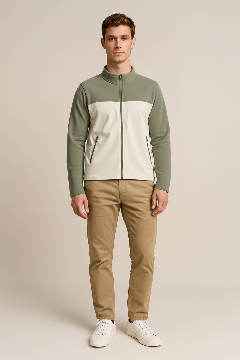 Men Colourblocked Sweatshirt