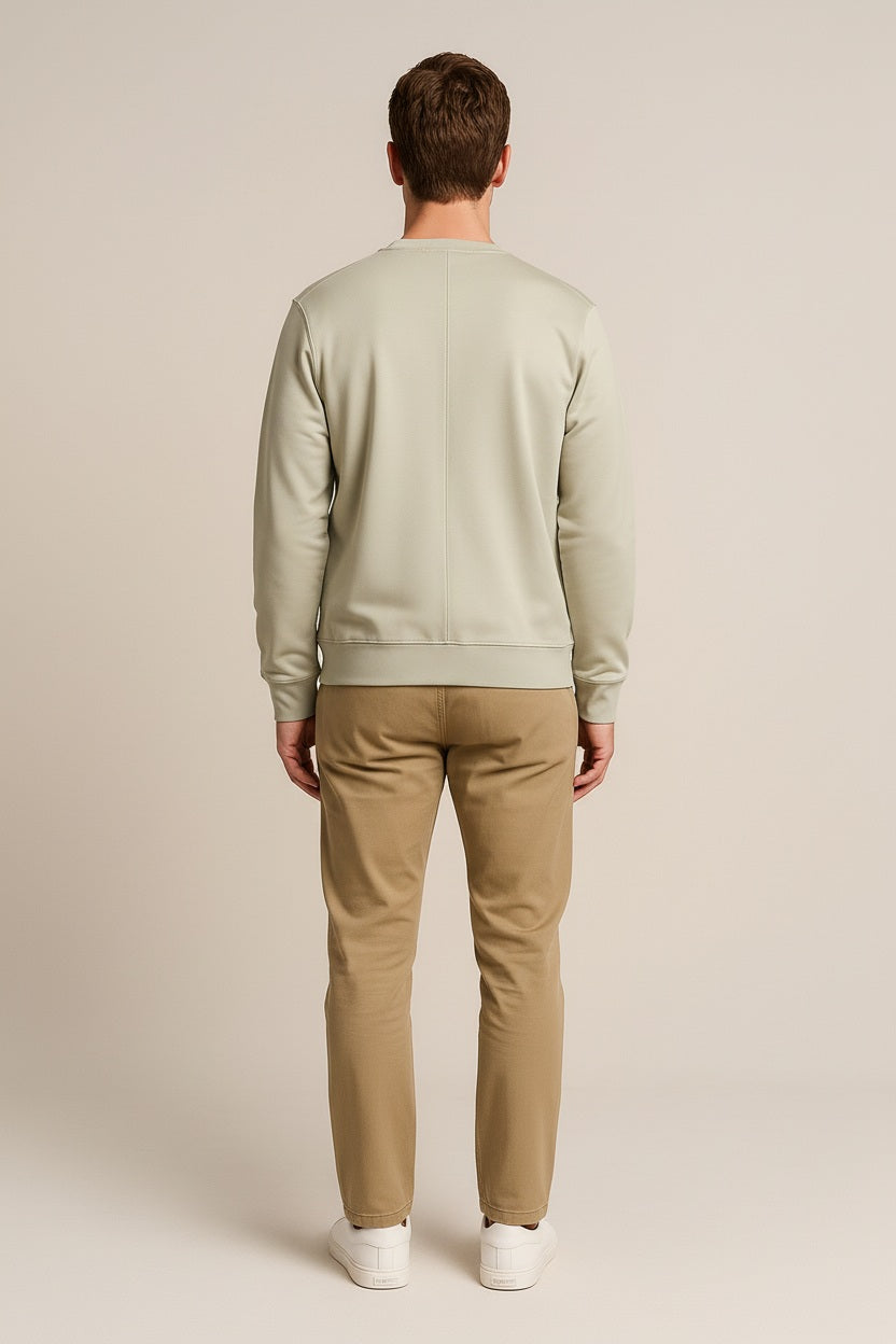 Men Colourblocked Sweatshirt