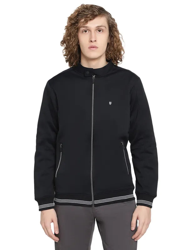 Octave Men Navy Blue Sweatshirt