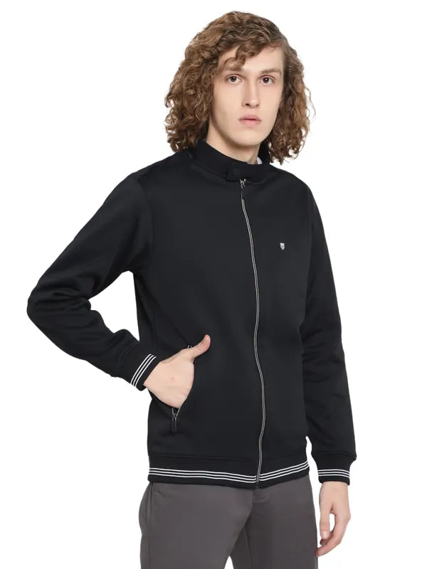 Octave Men Navy Blue Sweatshirt