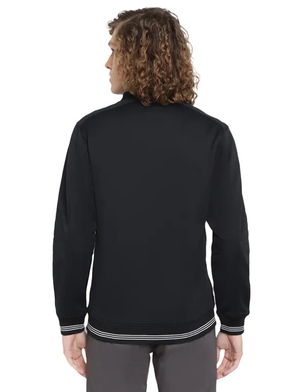Octave Men Navy Blue Sweatshirt