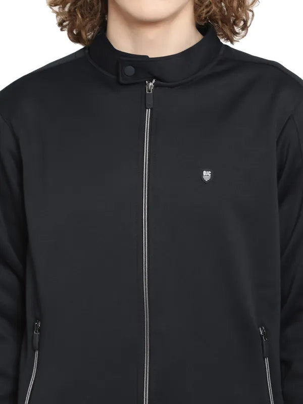Octave Men Navy Blue Sweatshirt