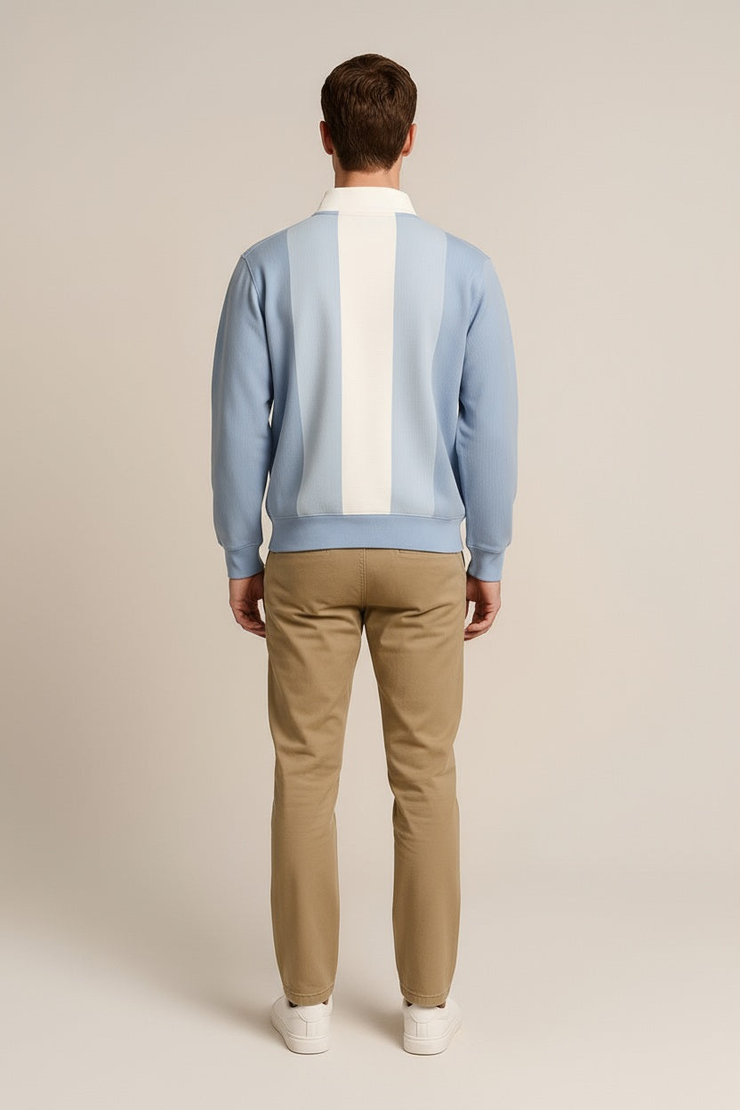 Men Colourblocked Sweatshirt