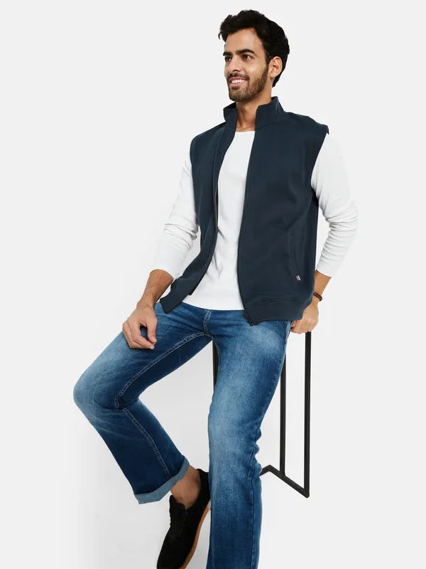 Octave Mock Collar Fleece Sweatshirt