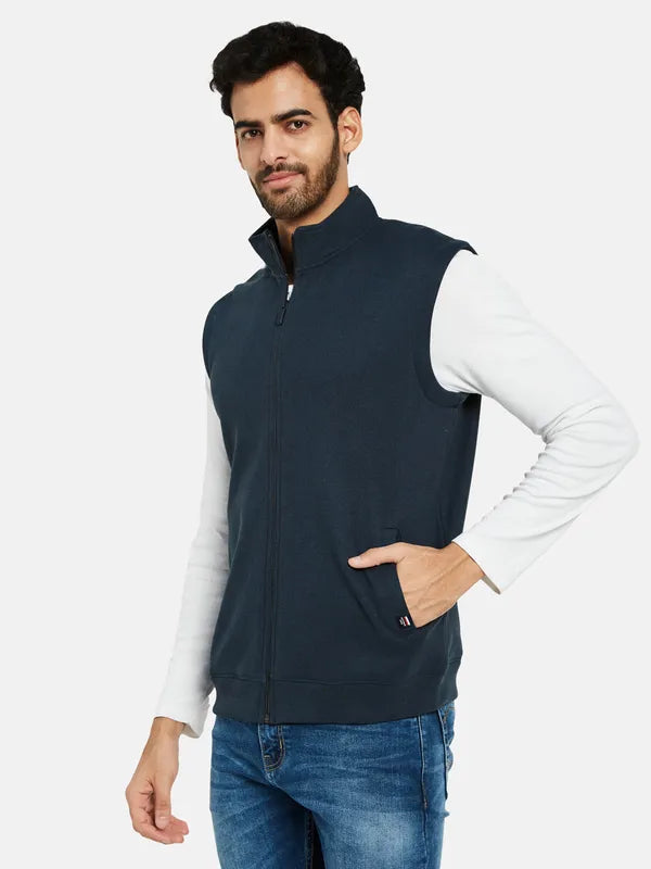 Octave Mock Collar Fleece Sweatshirt