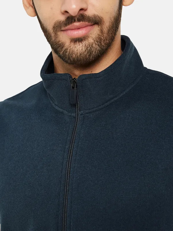 Octave Mock Collar Fleece Sweatshirt
