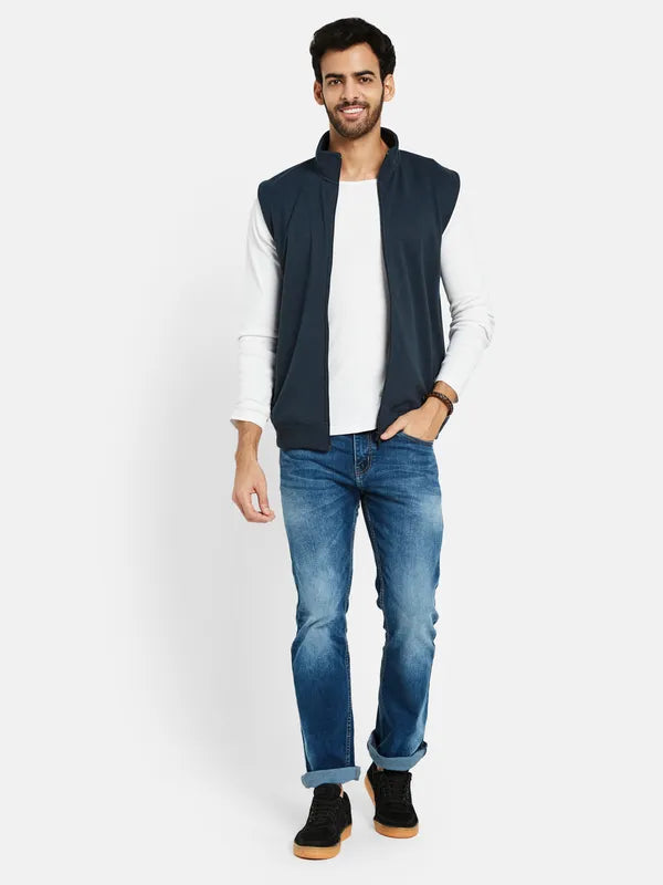 Octave Mock Collar Fleece Sweatshirt