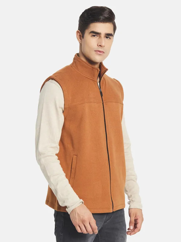 Octave Men Mustard Sweatshirt