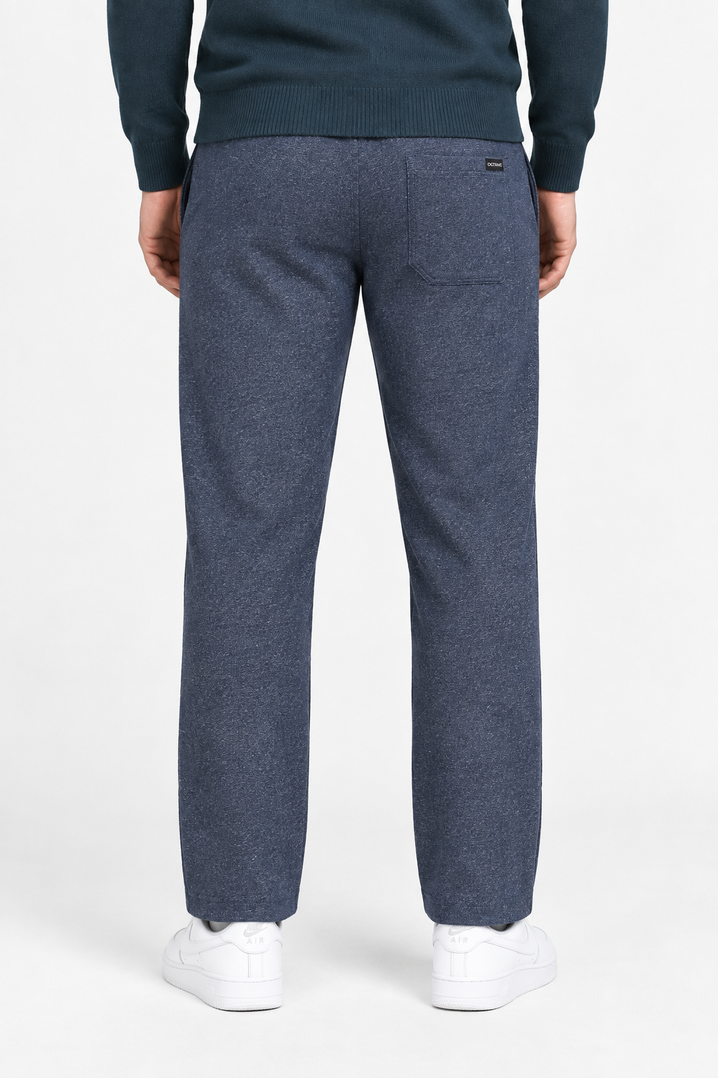 Men’s Midnight Cotton Brushed Fleece Lower – Regular Fit Winter Track Pants