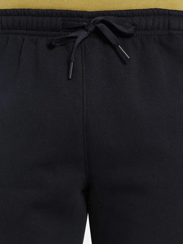 Octave Men Typography Printed Mid-Rise Track Pant