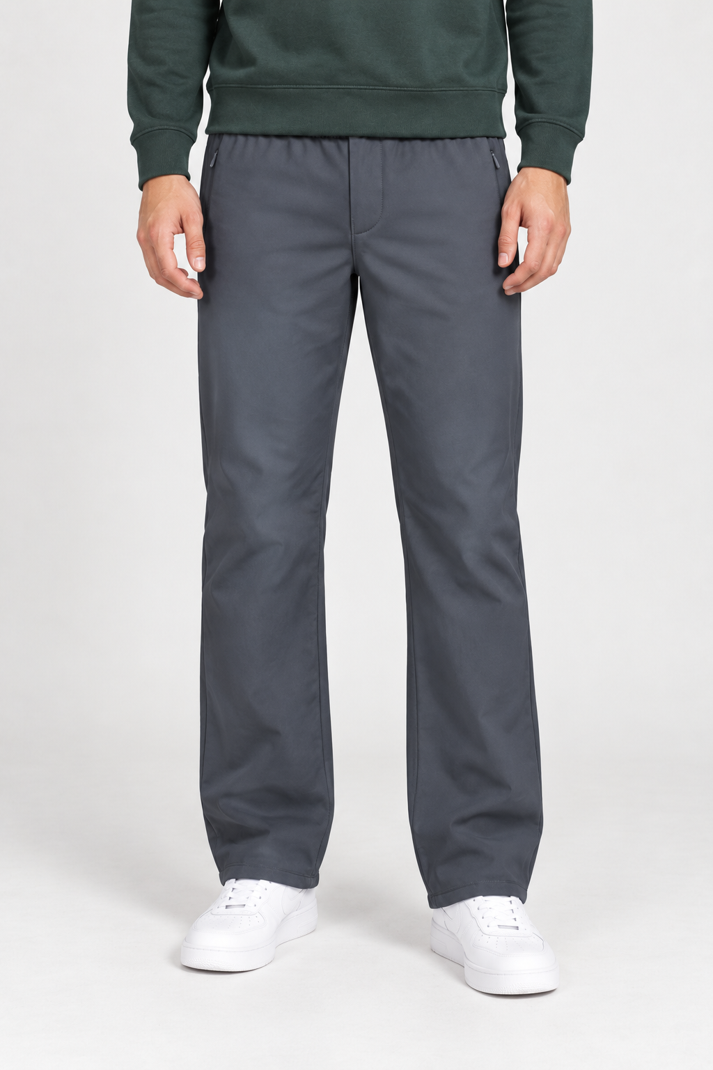 Men’s Regular Fit Knitted Lower – Air Force