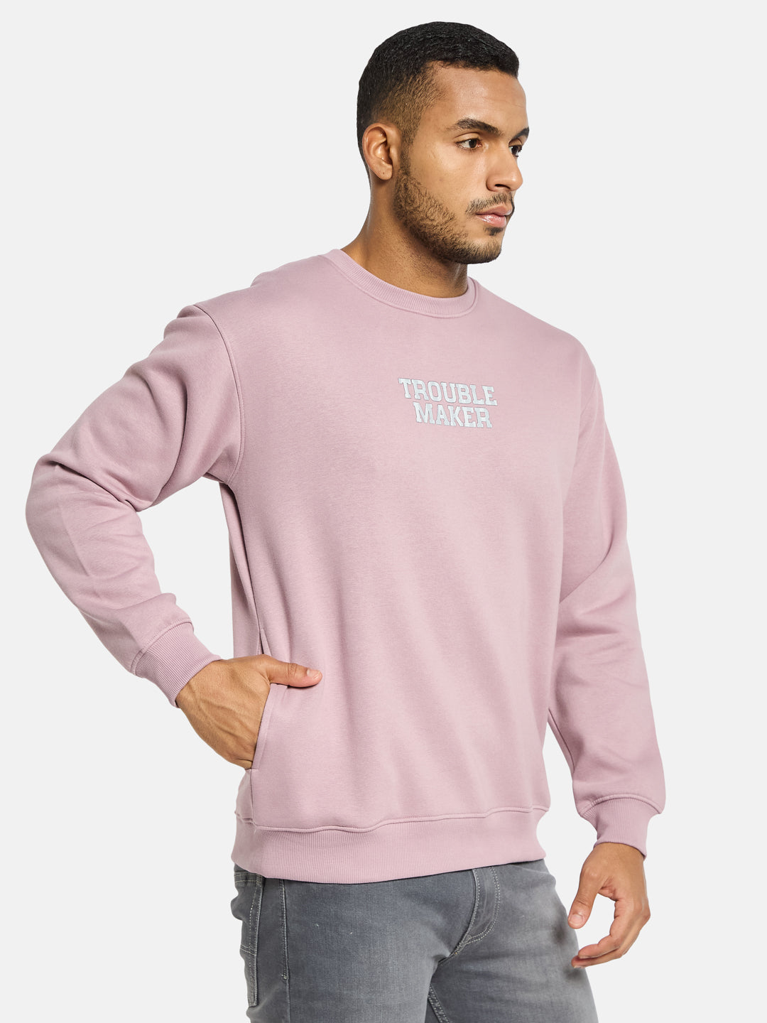 Octave Men Printed Sweatshirt