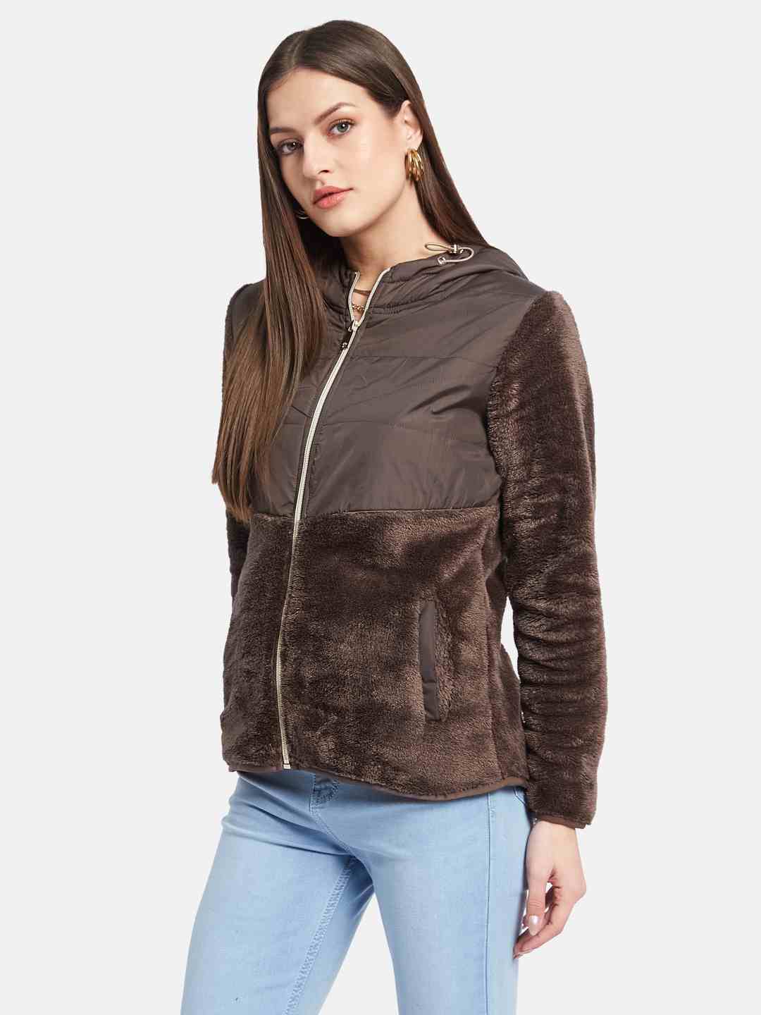 METTLE Women Hooded Sweatshirt